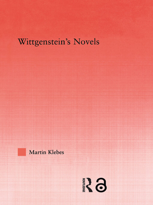 Cover image for Wittgenstein's Novels